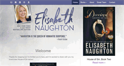 Desktop Screenshot of elisabethnaughton.com